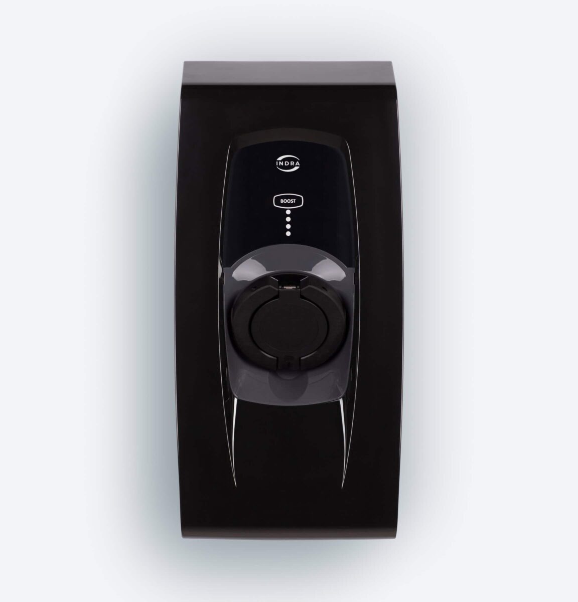 Indra Smart Pro smart EV charger, suitable for intelligent charging and solar-aware home energy management